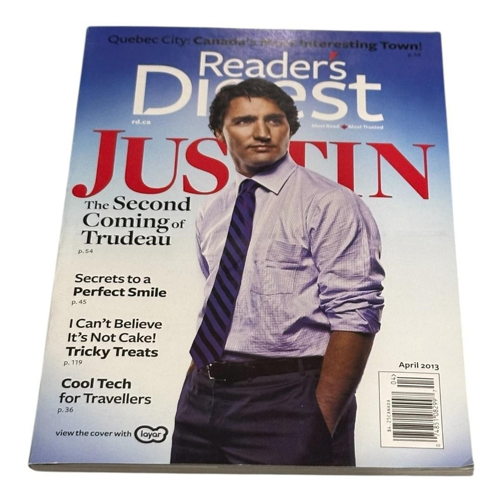 Reader's Digest Magazine April 2013 Issue Quebec City Perfect Smile Cool Tech